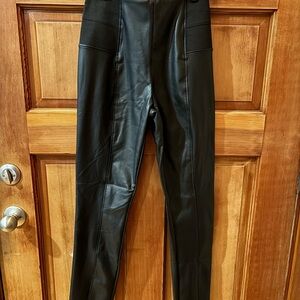 Ci Sono Black Skinny Leather Pants